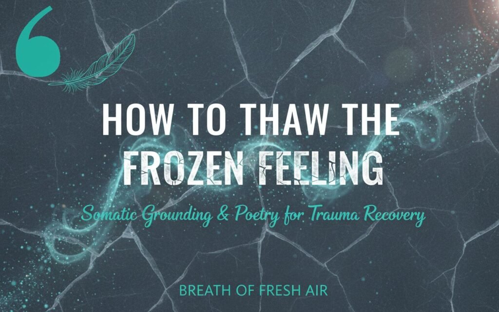How to Thaw the frozen feeling by mark anthony.